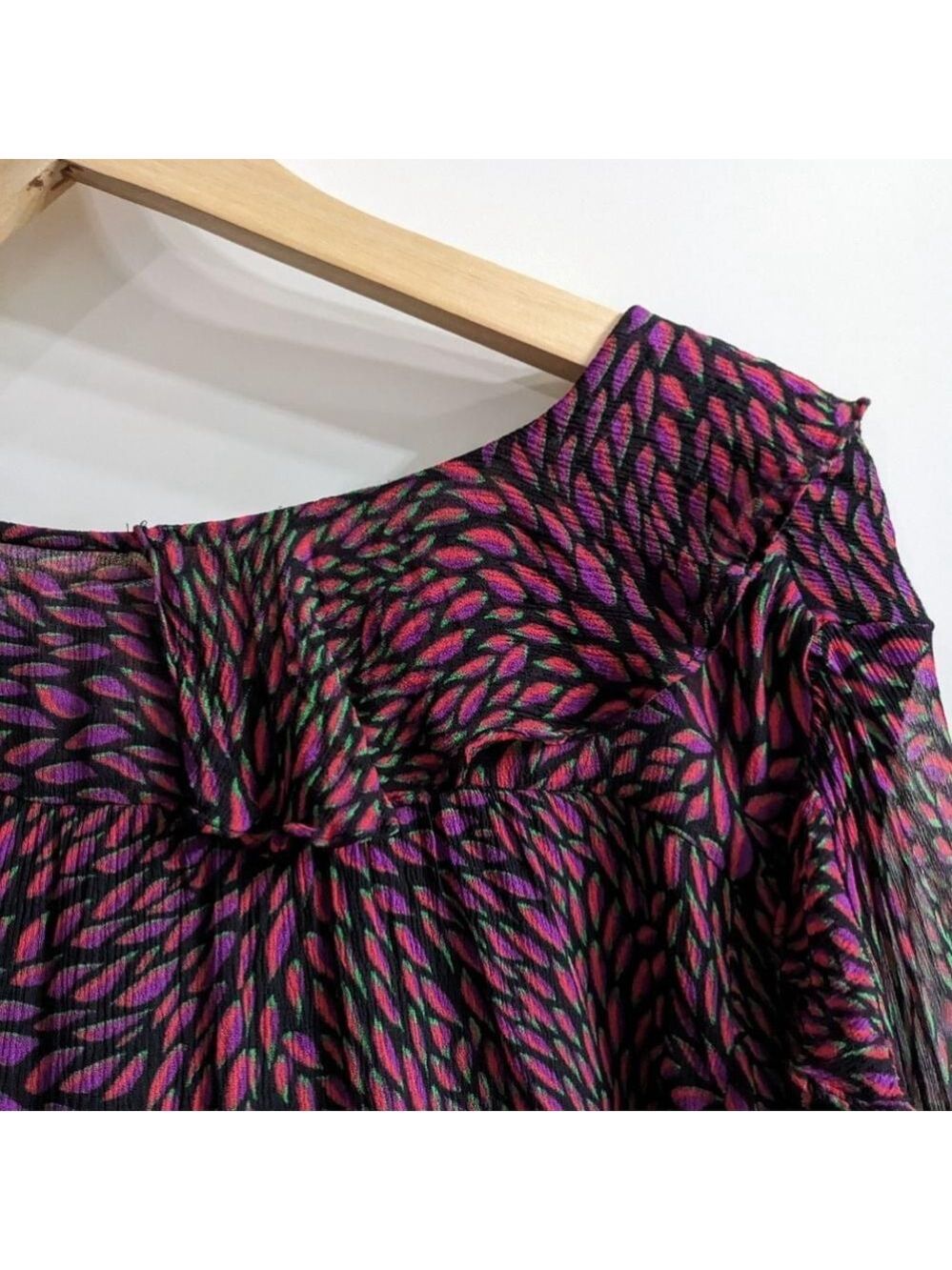ba&sh | Genny Ruffled Georgette Top - Picture 5 of 15
